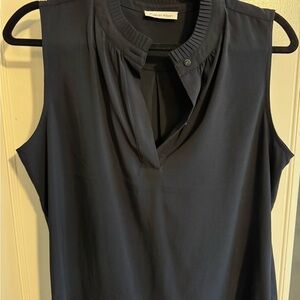 Calvin Klein Women's Sleeveless Navy Top
